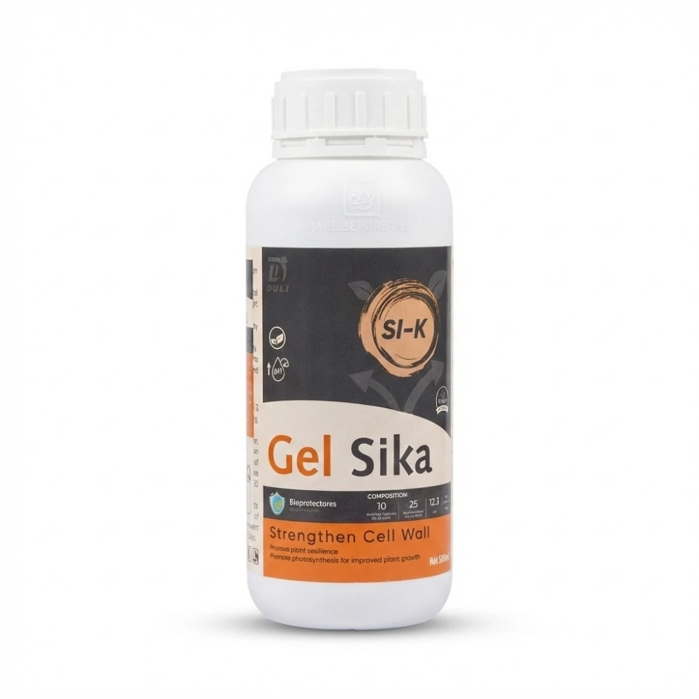 Chai Gel Sika bổ sung Silic và Kali hỗ trợ cứng mô cây