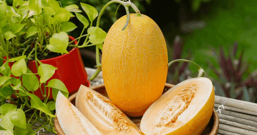 Dưa lưới giai đoạn thu hoạch Gel Sika giúp giữ độ mọng và ổn định chất lượng vỏ, hạn chế mất nước