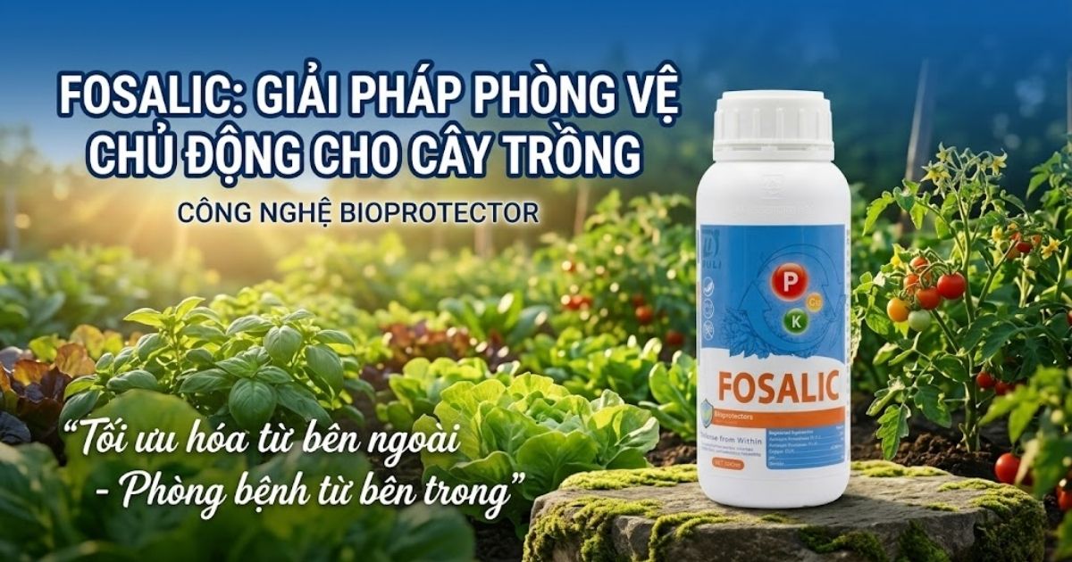 Fosalic Giải pháp phòng vệ chủ động cho cây trồng