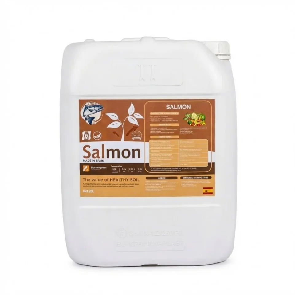 Chai Salmon hữu cơ Fulvic hỗ trợ đất và vùng rễ