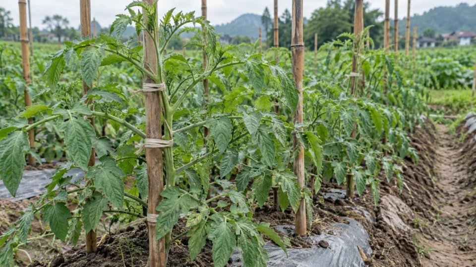 Minh họa AI: Amino Acid cho cây cà chua