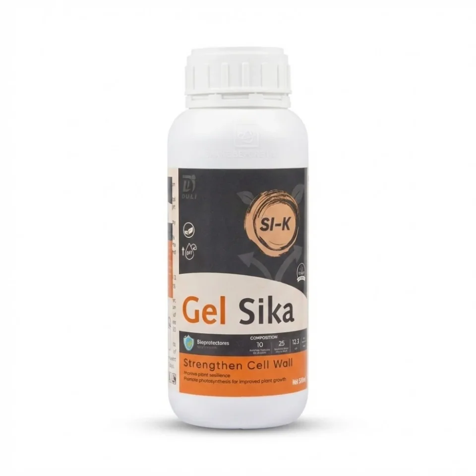 Chai Gel Sika bổ sung Silic và Kali hỗ trợ cứng mô cây