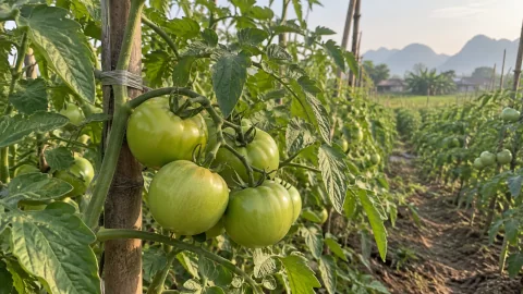 Gel Fruit, Calix và Gel Sika: phối hợp cho cà chua thế nào?